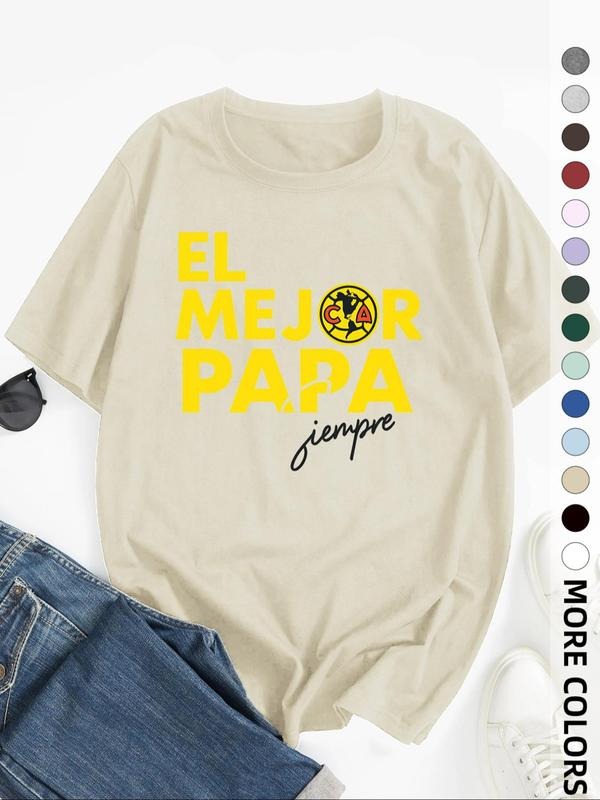 Women's Major League Soccer Club Slogan Round Neck Graphic Tee, Vintage Trendy Casual Short Sleeve T-shirt for Daily...