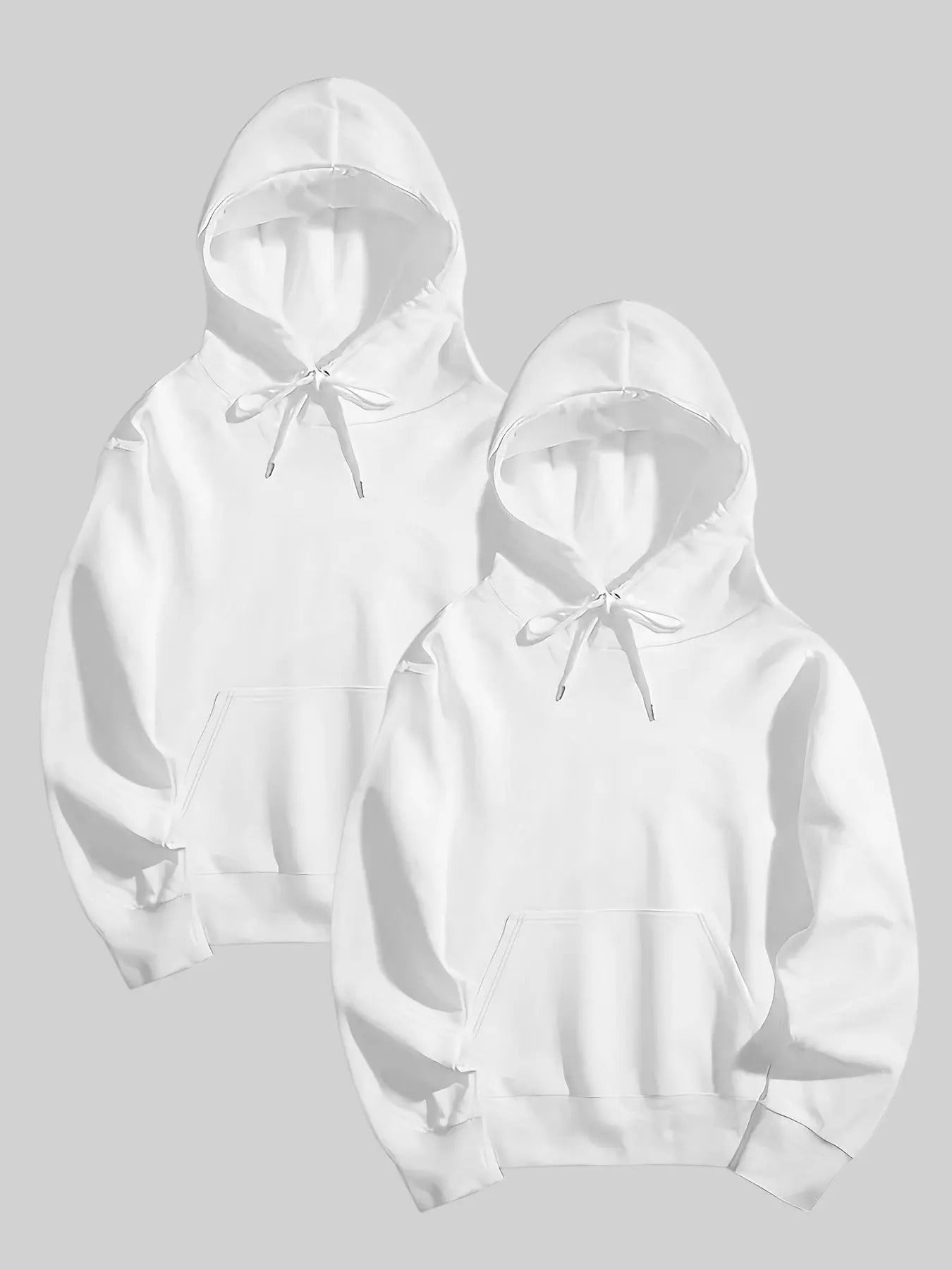 Women's Solid Drawstring Hoodie, Casual Fashion Long Sleeve Hooded Sweatshirt for Daily Wear, Ladies Clothes for All...