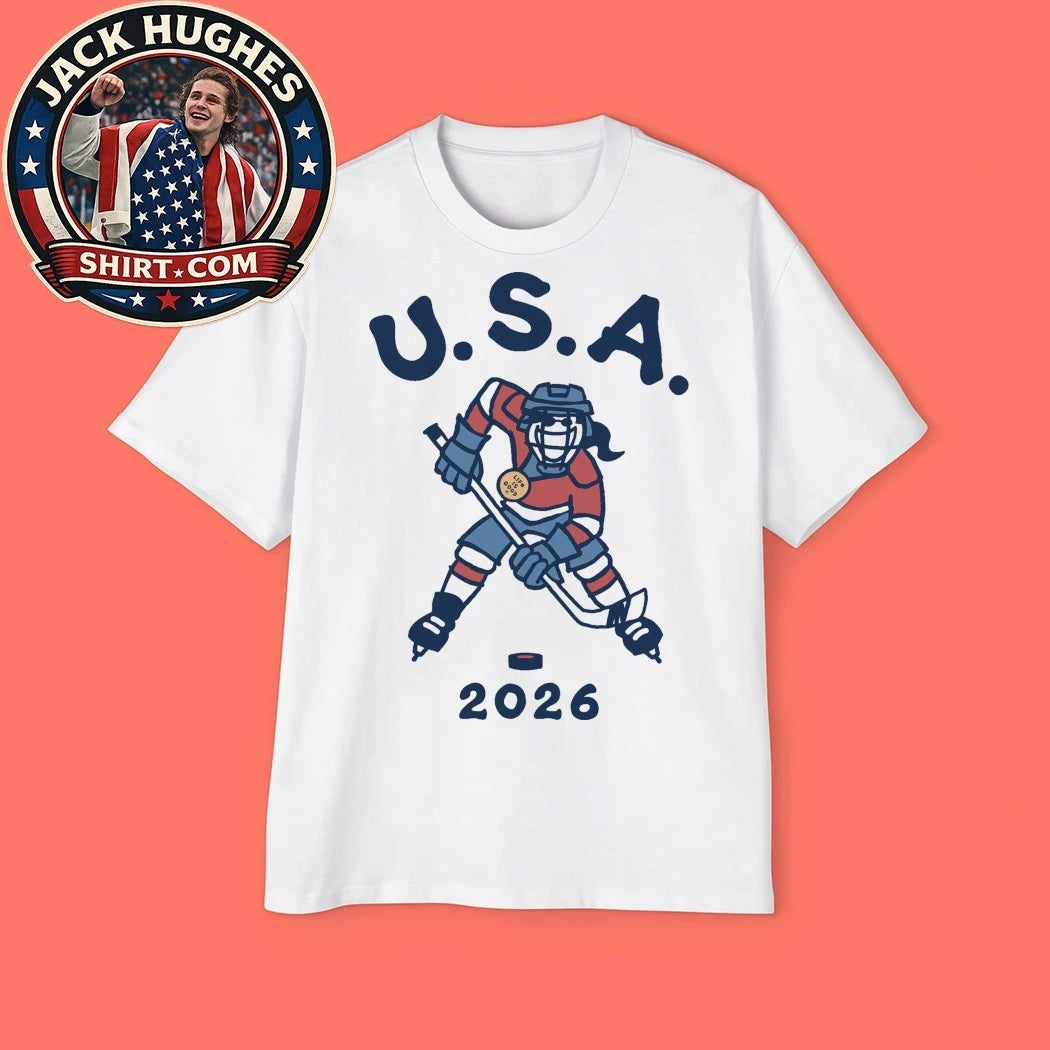Women’s Jackie Hockey Gold 2026 Trending Shirt