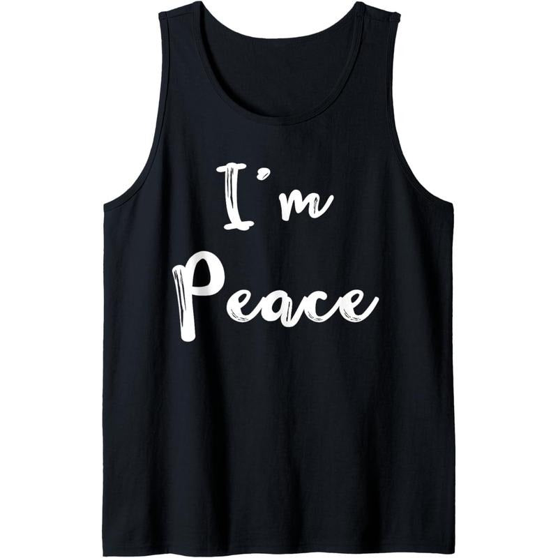 Womens Shirt I Come in Peace I'm Peace Funny Matching Couple Tank Top MADE IN USA Hoodie, Sweatshirt | HypeCrazeTee.com