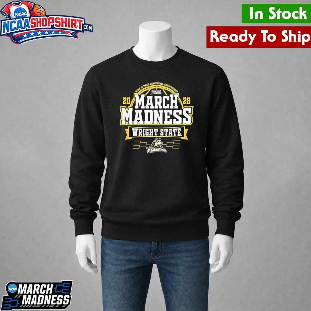 Wright State Raiders 2026 NCAA Men’s Basketball March Madness Bound Shirt