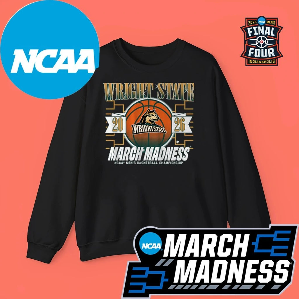 Wright State Raiders MBB 2026 NCAA Women’s Basketball Championship March Madness Logo Shirt