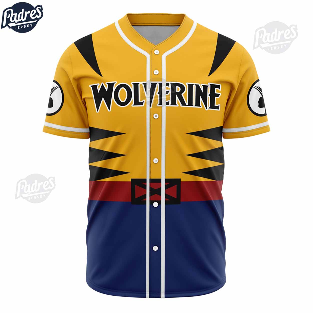 X-Men Wolverine Baseball Jersey - Padres Jersey Oasis: Elevate Your Baseball Style Game
