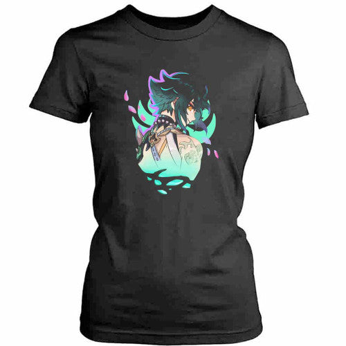 Xiao Genshin Impact Anime Womens T-Shirt Tee