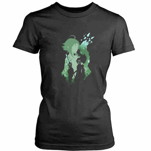 Xiao Genshin Impact Art Anime Womens T-Shirt Tee