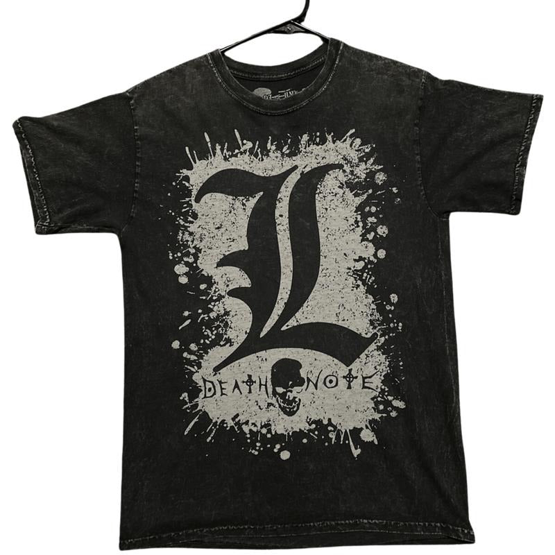 Y2k Death Note Shonen L Jump Vintage Graphic Tee, Lawliet Tee, Death Note Shirt, Manga Anime Shirt, Unisex T-Shirt, Anime...