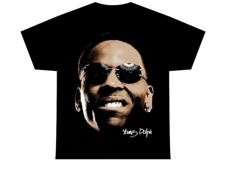 YOUNG DOLPH T-SHIRT, Graphic Tee Iconic Style for Rap Fans Hoodie, Sweatshirt | HypeCrazeTee.com
