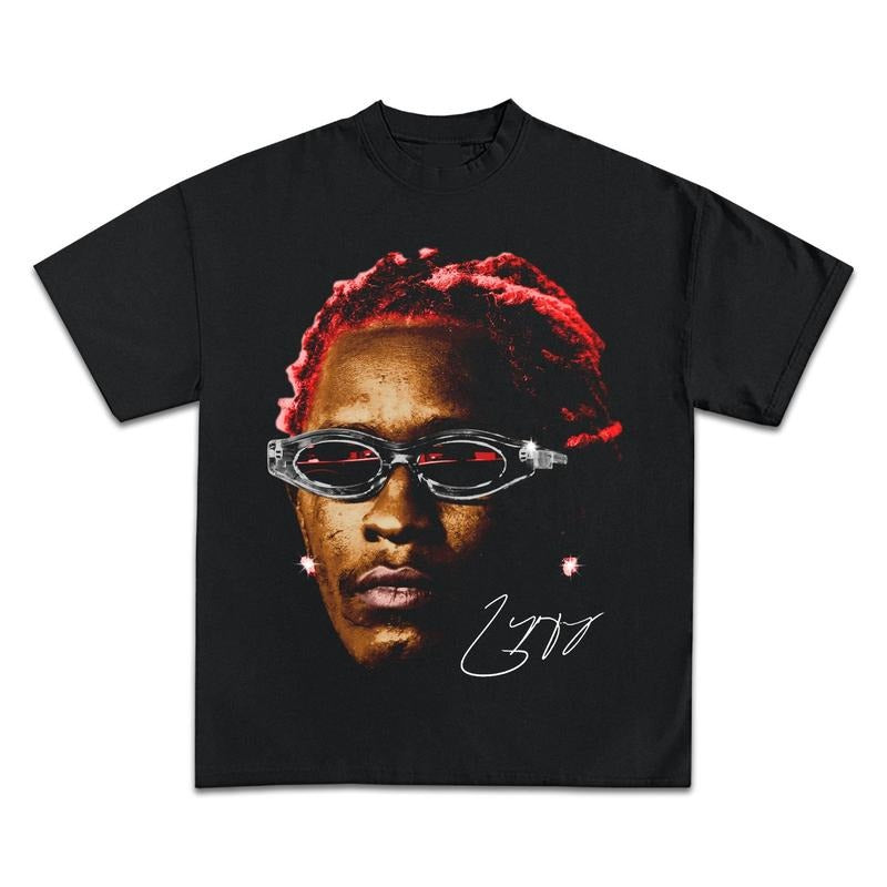 YOUNG THUG RED BOOTLEG GRAPHIC T-SHIRT - STREETWEAR Hoodie, Sweatshirt | HypeCrazeTee.com
