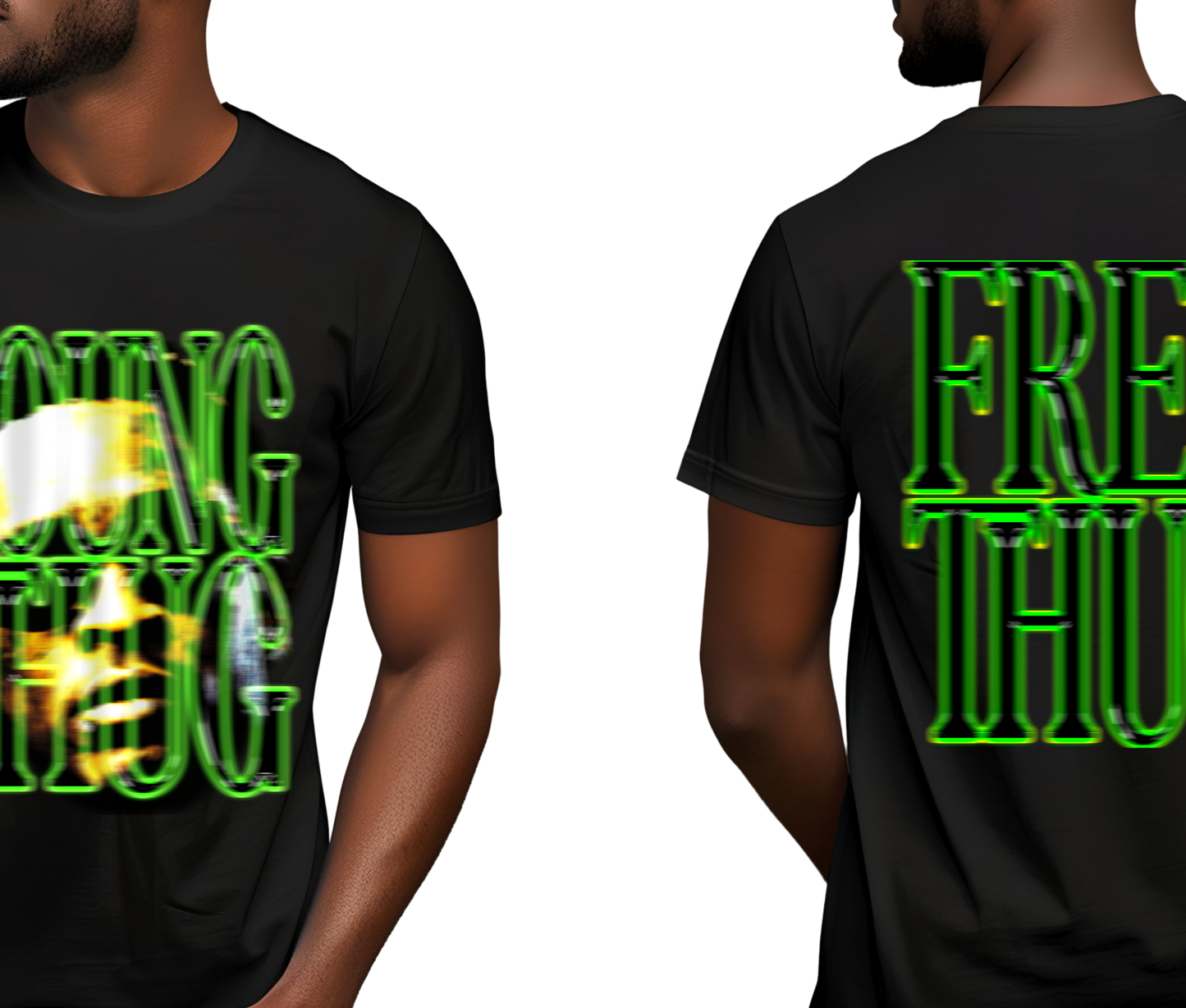 Young Thug Free Thug Graphic Tee – Vintage Rap Shirt, Retro Hip Hop Streetwear, Unisex Concert T-Shirt