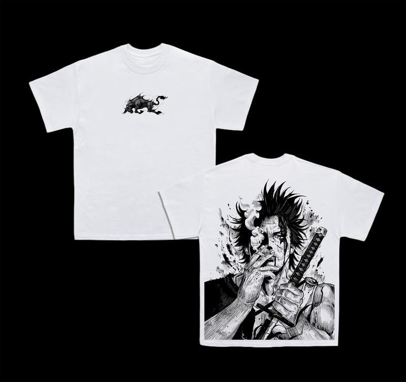 Yami Sukehiro x Black Bulls Black Clover Anime Double Printed Vintage Tee, Hoodie, Sweatshirt Unisex Oversize Heavyweight...