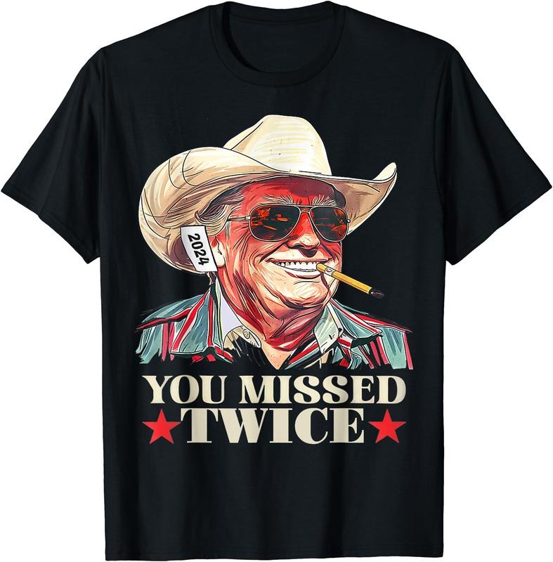 You Missed Twice T-Shirt Hoodie, Sweatshirt | HypeCrazeTee.com