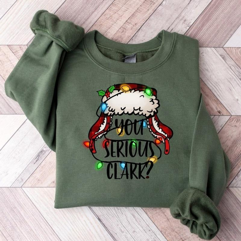 You Serious Clark Shirt, Christmas Family Shirt, Christmas Gift, Christmas Shirt, Holiday Shirt, Xmas Shirt, Family...