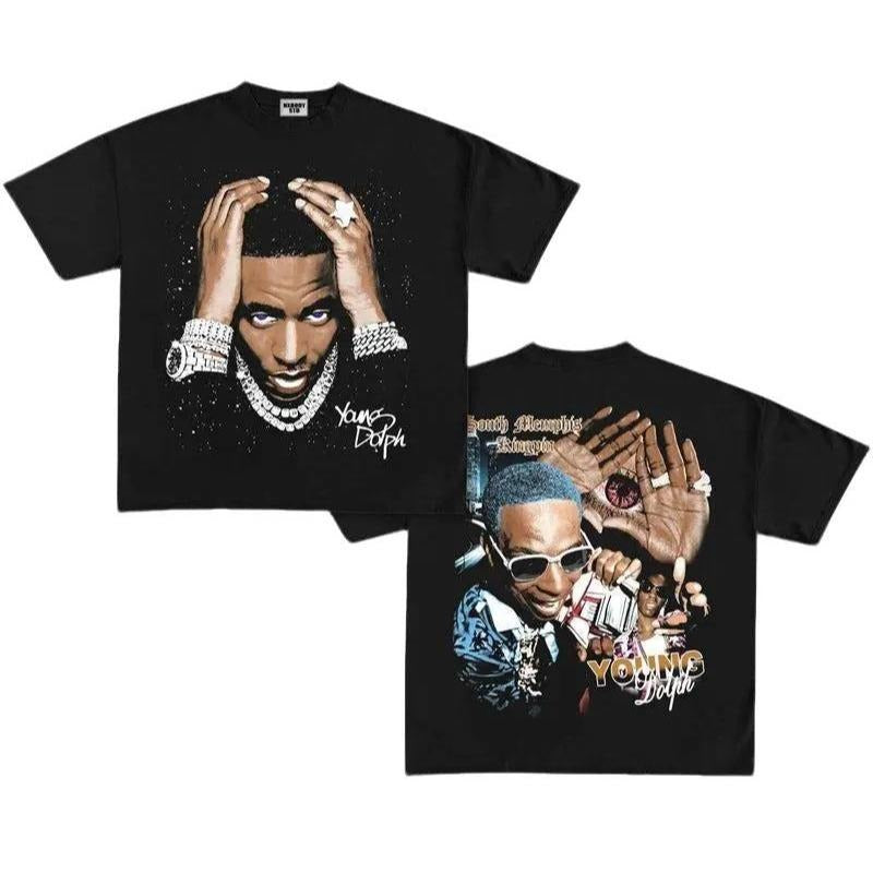 Young D0lph Rapper Tee Bold Music Graphic Street Style Shirt Hoodie, Sweatshirt | HypeCrazeTee.com