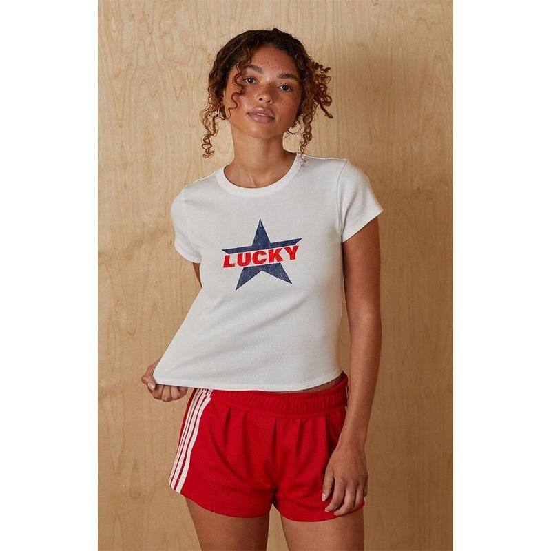 Your Favorite Women's Lucky Star Baby T-Shirt Hoodie, Sweatshirt | HypeCrazeTee.com