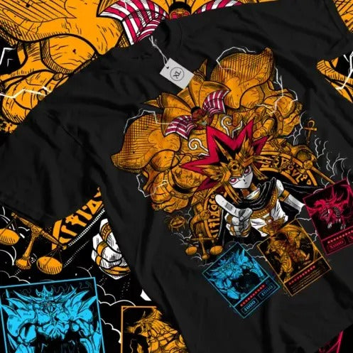 YuGiOh Egyptian Gods T-Shirt Slifer Ra Obelisk Shirt Anime Tshirt Yu Gi Oh Shirt Hoodie, Sweatshirt | HypeCrazeTee.com