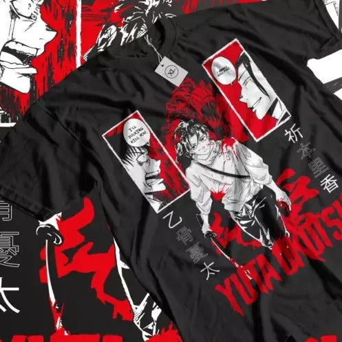 Yuta Okkotsu T-Shirt Jujutsu Kaisen Satoru Gojo Girl Horror Anime Shirt All Size Hoodie, Sweatshirt | HypeCrazeTee.com
