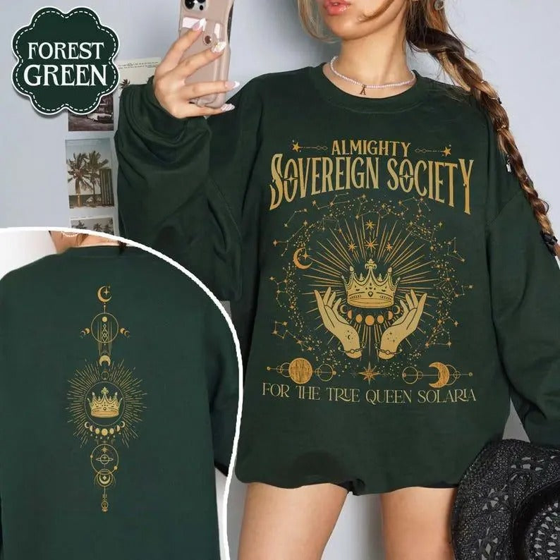 ZA Almighty Sovereign Society Celestial Heirs Band Darius Acrux Vega Twins Professor Lance Orion Soft Comfort Long Sleeves Fabric T-Shirts, Hoodie, Sweatshirt
