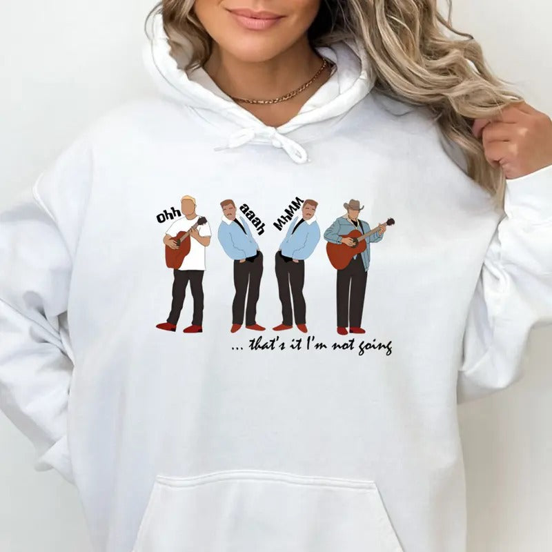 Zachh Funny Bryann Grinc I'm Not Going Shirt, Country Music Xmas Shirt, Country Boy Hoodie, Unisex Sweater Pullover Tee...