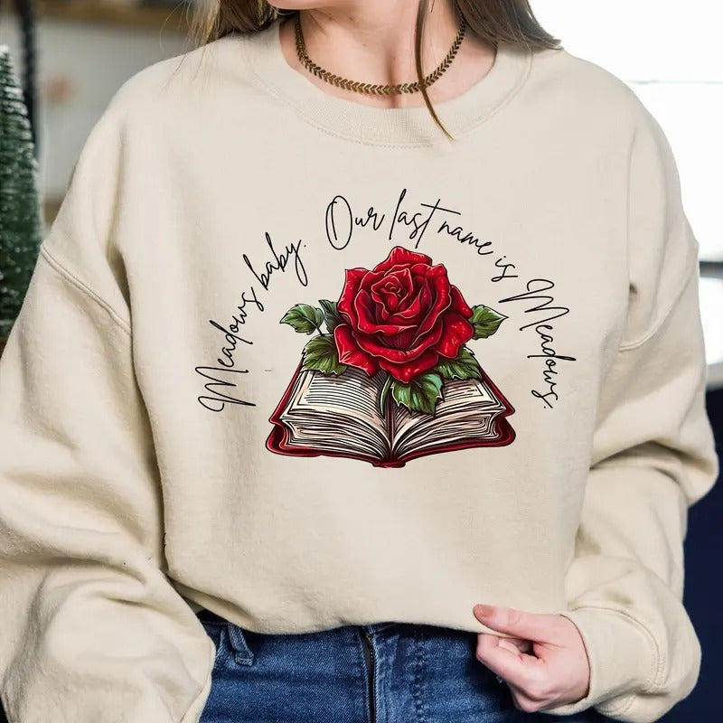 Zade Meadows Haunting Adeline Sweatshirt, Zade and Adeline Hoodie, Run Little Mouse Women's Shirt, Dark Romance Merch, HD...