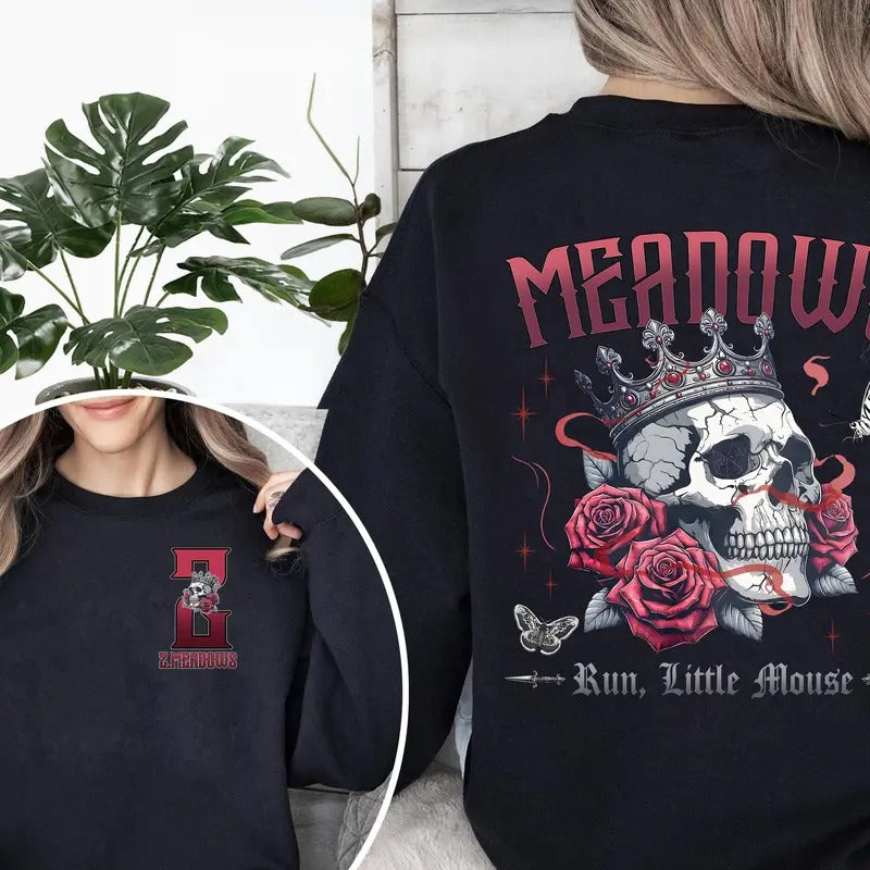 Zade Meadows Haunting Adeline Cat Mouse Duet Shirt Run Little Mouse Smut Reader Dark Romance Book Lover T-Shirts, Hoodie, Sweatshirt
