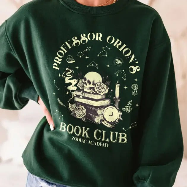 Zodiac Academy Books Sweatshirt, Celestial Heirs T-Shirt, Zodiac Academy Gift, Dante Oscura, Caroline Peckham Bookish...