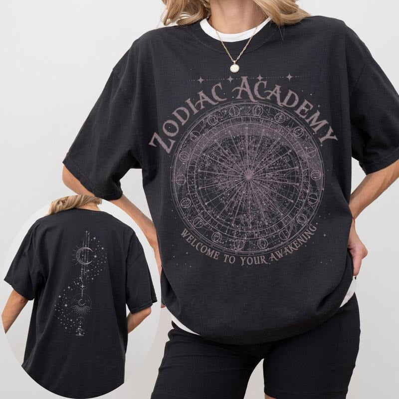 Zodiac Academy Shirt, Celestial Heirs Band Shirt, Terra Aer, Ignis and Aqua, Professor Lance Orion, Almighty Sovereign...