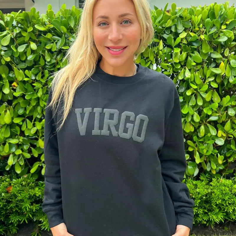 Zodiac Signs Black Sweatshirt T-Shirts, Hoodie | HypeCrazeTee.com