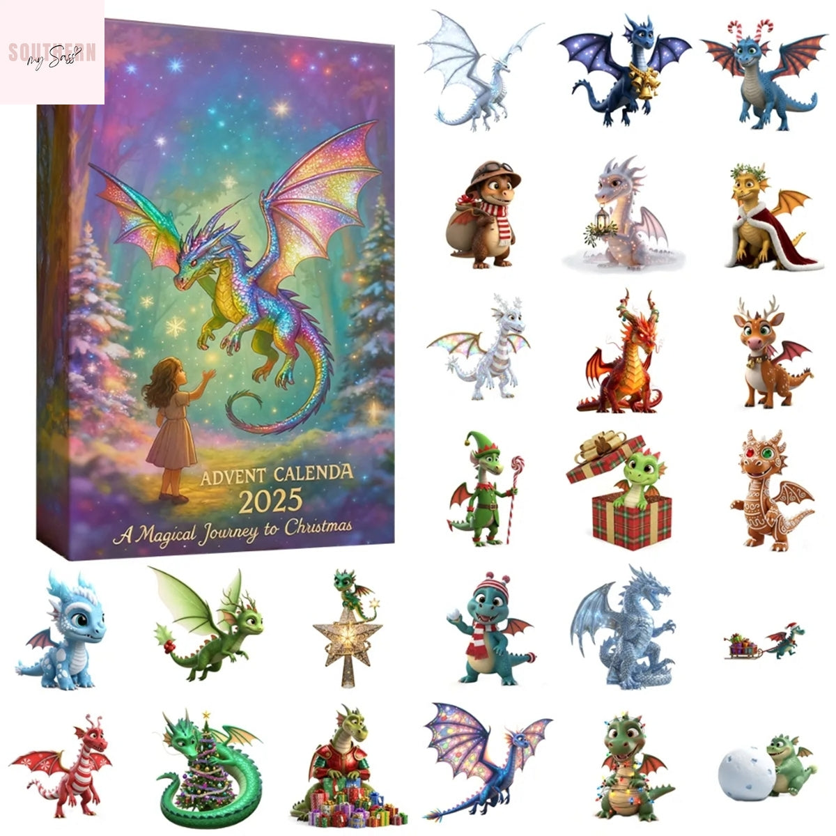 A Magical Journey To Christmas Dragon Advent Calendar 2025