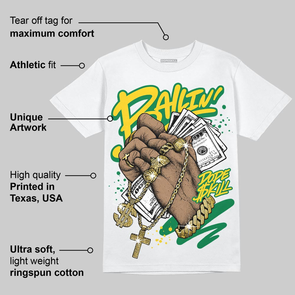 Green Collection DopeSkill T-Shirt Always Ballin' Graphic
