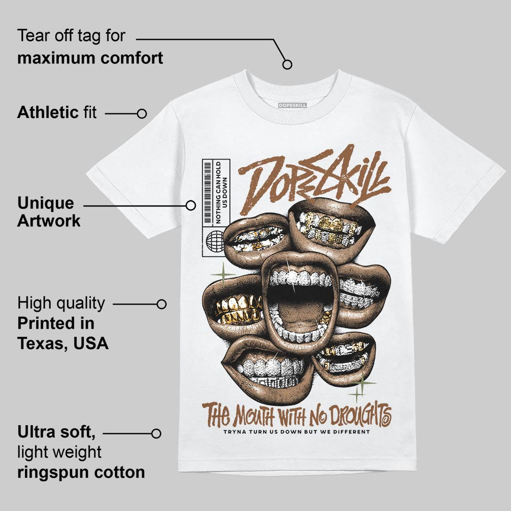 NB 2010 “Pecan” DopeSkill T-Shirt The Mouth With No Droughts Graphic