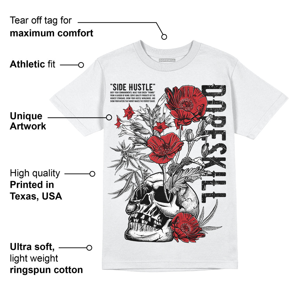 Red Taxi 12s DopeSkill T-Shirt Side Hustle Graphic
