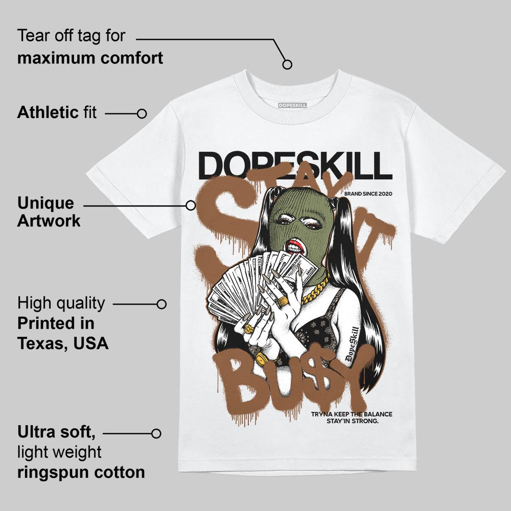 NB 2010 “Pecan” DopeSkill T-Shirt Stay It Busy Graphic