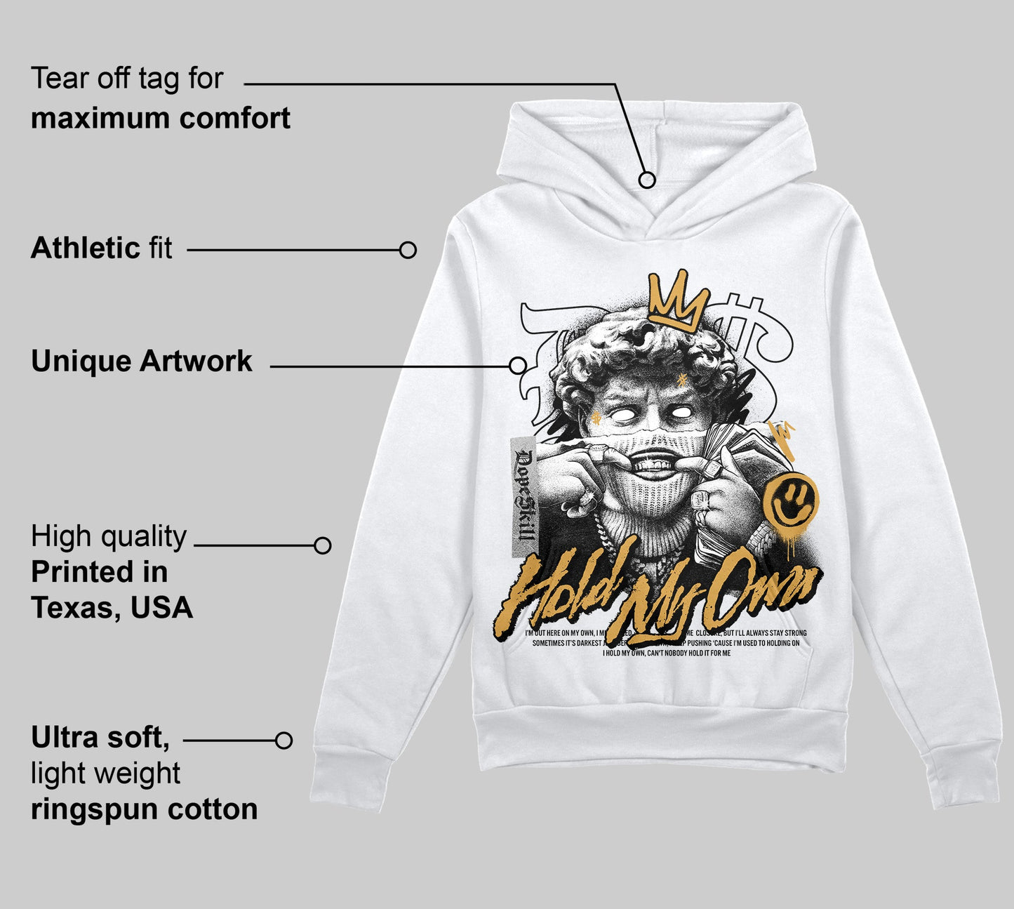 Gratitude 11s DopeSkill Hoodie Sweatshirt In My Way Graphic