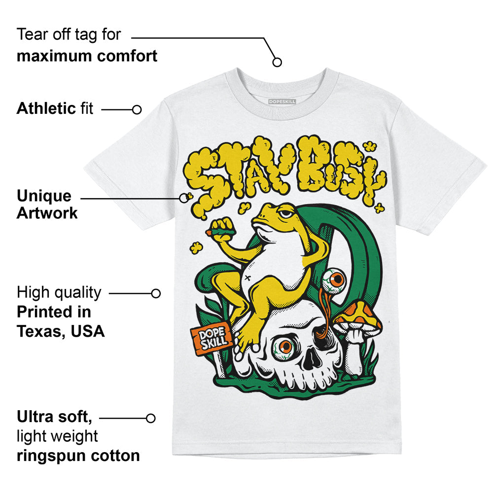 Green Collection DopeSkill T-Shirt Stay Busy Graphic