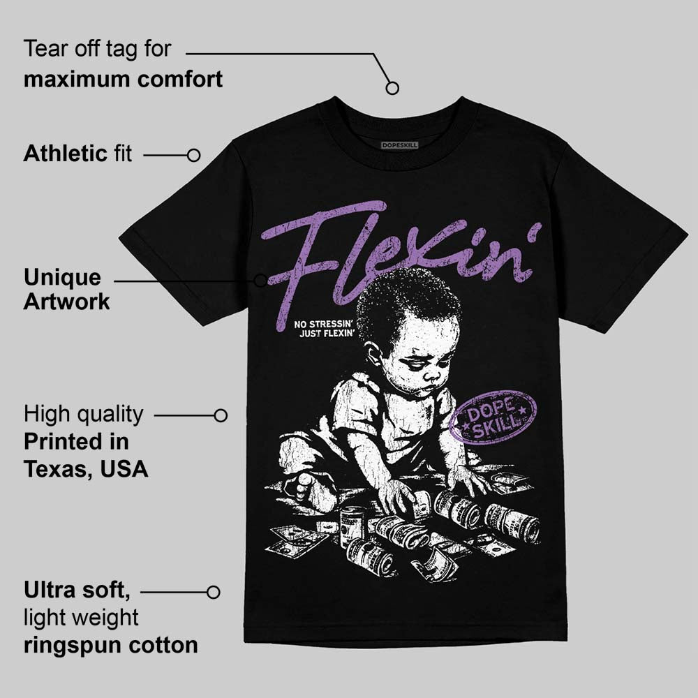 PURPLE Collection DopeSkill T-Shirt Flexin' Graphic