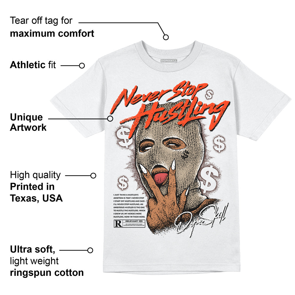 Latte 1s DopeSkill T-Shirt Never Stop Hustling Graphic