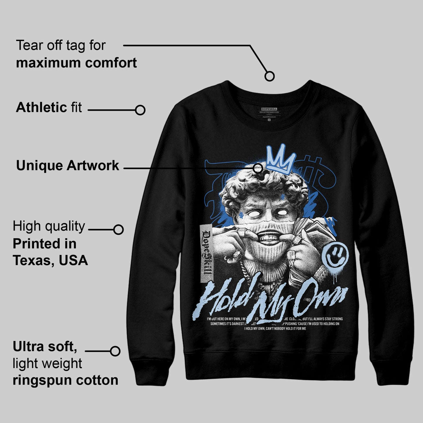 Space Jam 11s DopeSkill Sweatshirt In My Way Graphic