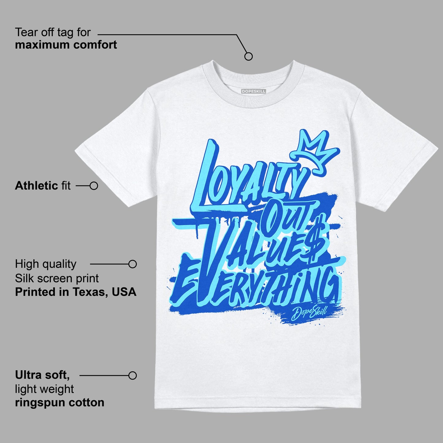 SB Dunk Argon DopeSkill T-Shirt LOVE Graphic