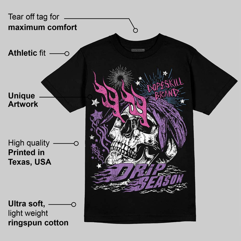 PURPLE Collection DopeSkill T-Shirt Drip Season Graphic