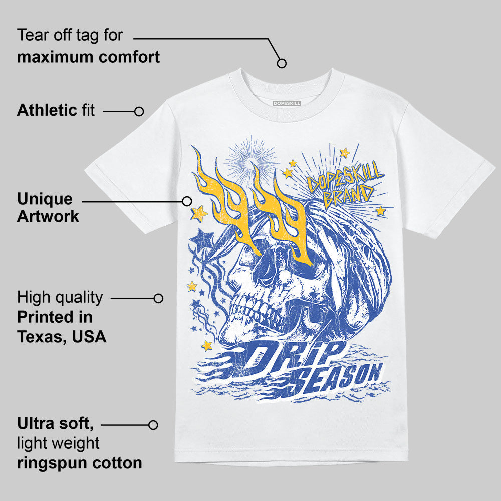 Royal Blue Collection DopeSkill T-Shirt Drip Season Graphic