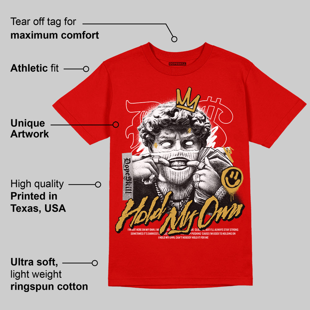 Red Collection DopeSkill Red T-shirt In My Way Graphic