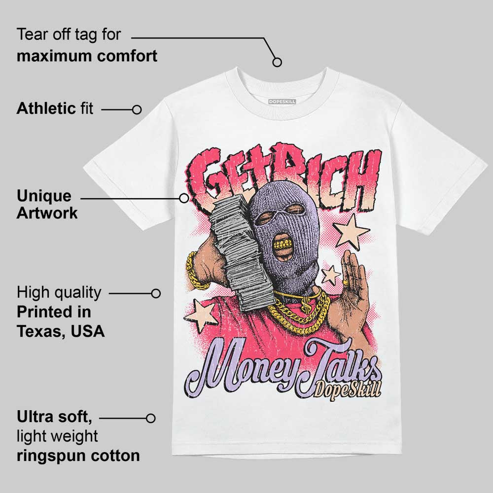 Peanut Butter Jelly 5s DopeSkill T-Shirt Get Rich Graphic