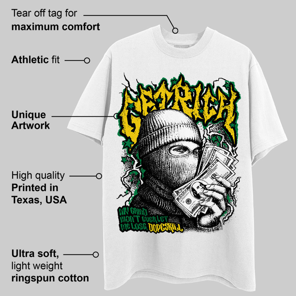 Green Collection DopeSkill T-Shirt Wealthy Graphic