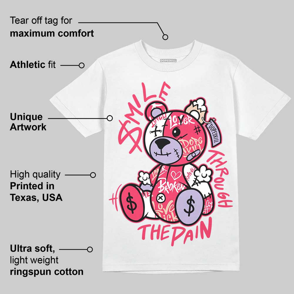 Peanut Butter Jelly 5s DopeSkill T-Shirt Smile Through The Pain Graphic