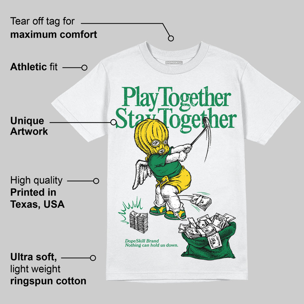 Green Collection DopeSkill T-Shirt Play together, Stay together Graphic