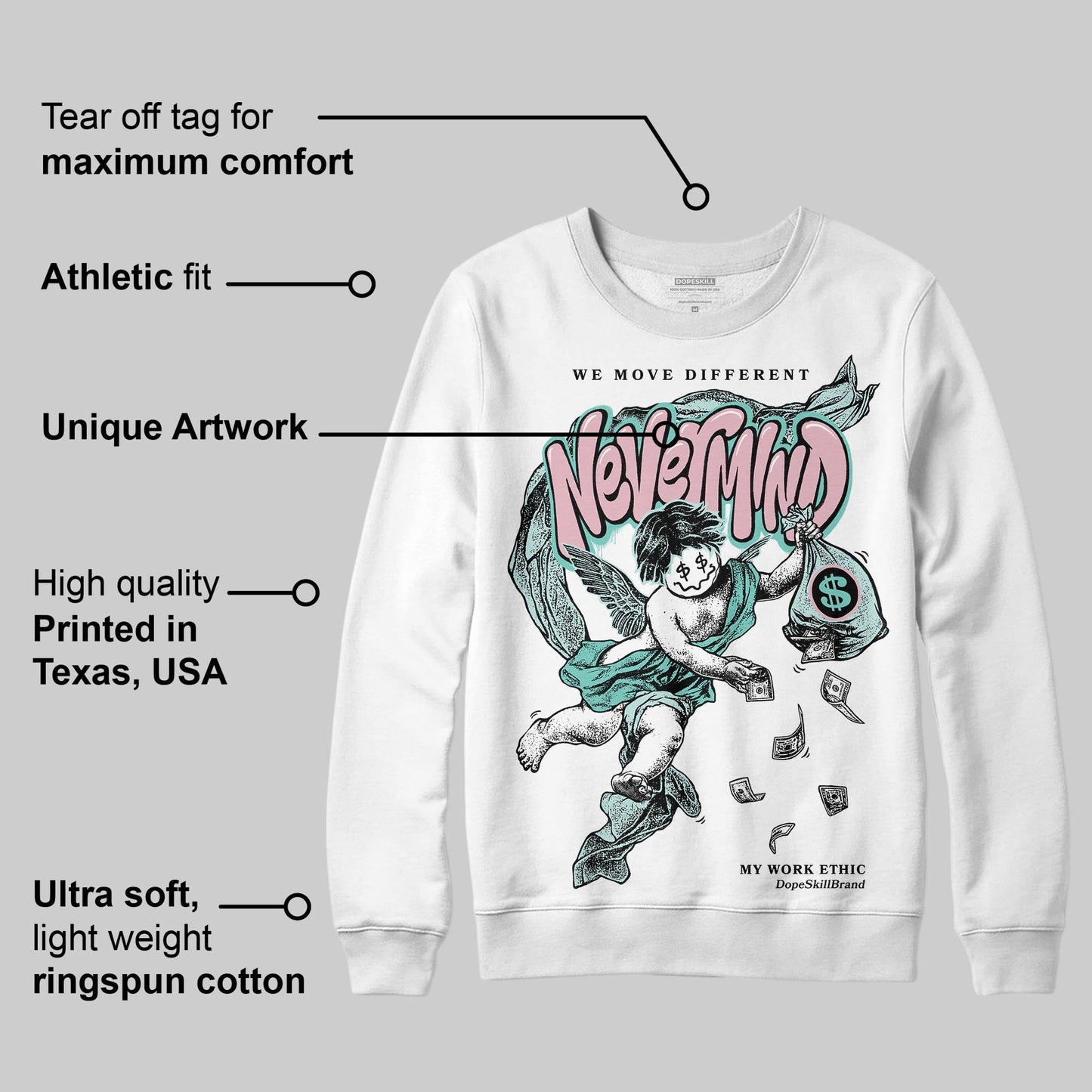 Igloo 11s DopeSkill Sweatshirt Nevermind Graphic