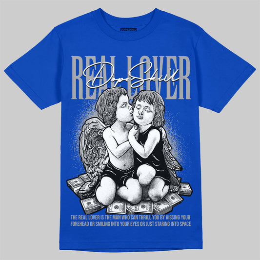 Racer Blue 5s DopeSkill Racer Blue T-shirt Real Lover Graphic