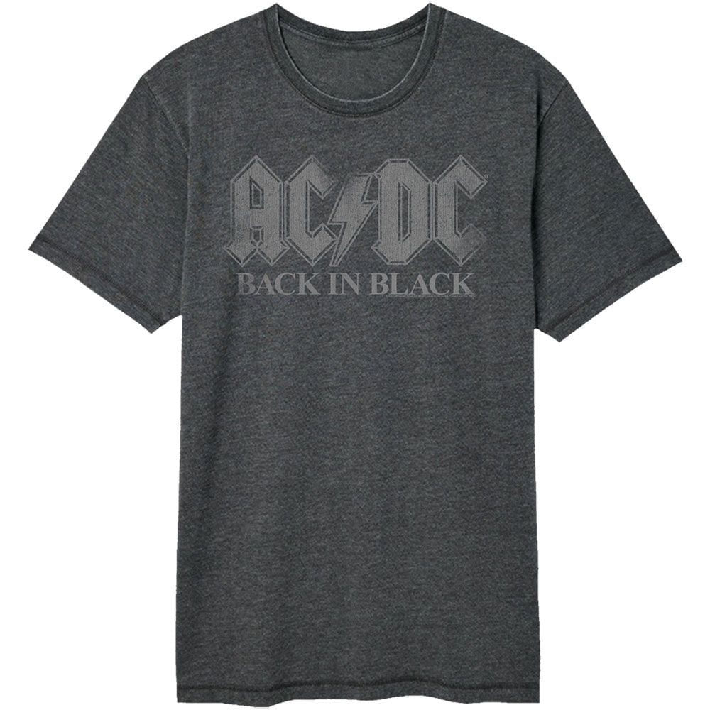 AC/DC Back in Black Vintage Wash T-Shirt