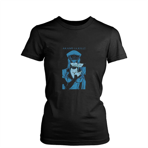 Akame Ga Kill Esdeath Anime Art Womens T-Shirt Tee