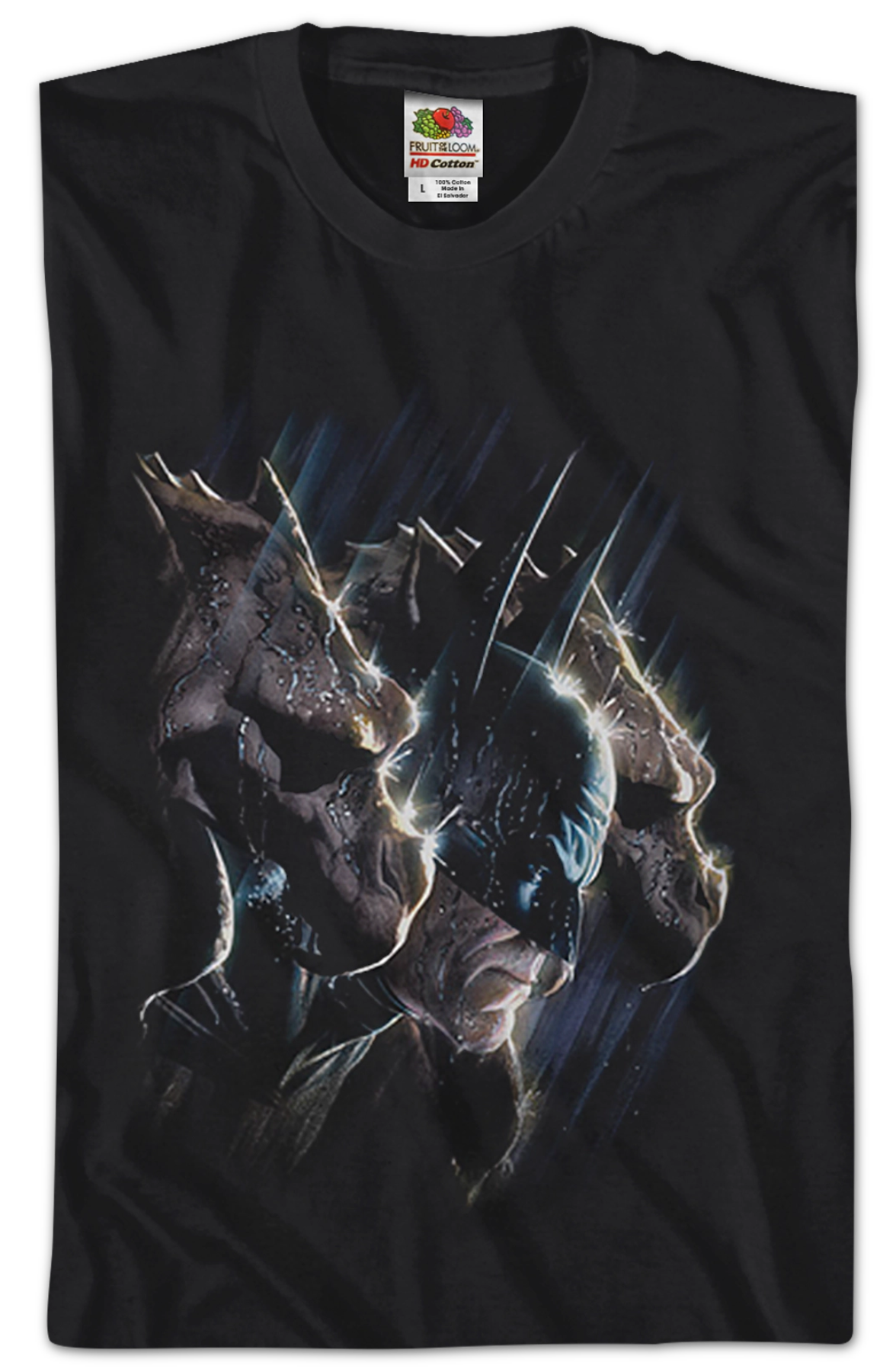 Alex Ross Grim Gargoyles Batman T-Shirt